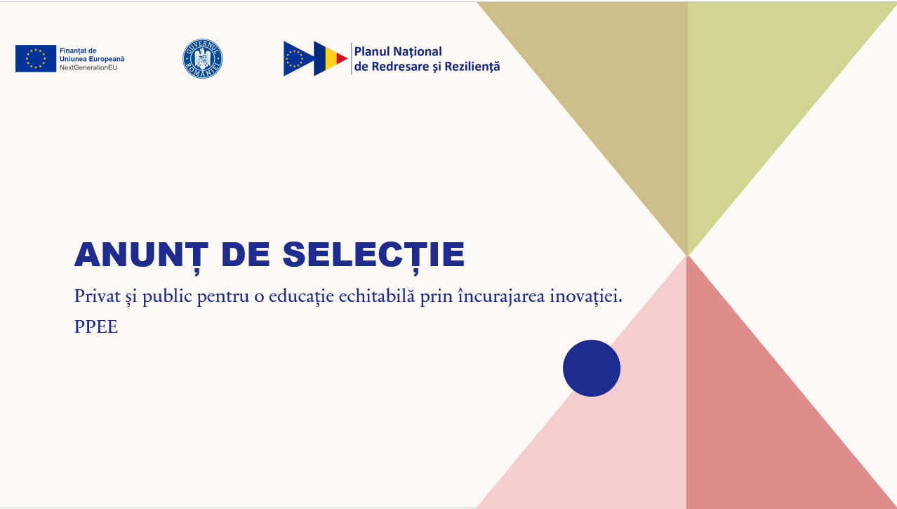 Anunți de selecție